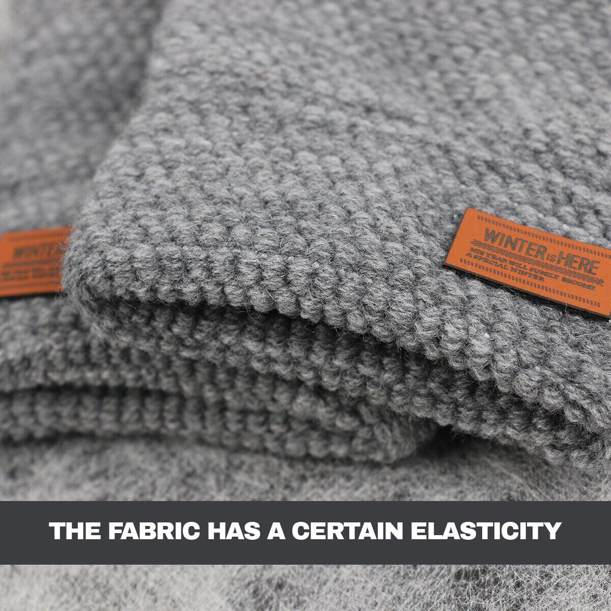 Gloves Without Fingertips - Thermal Fingerless Gloves Mens Womens Knitted Warm Winter Half Finger Mittens Gloves - Tophatter Daily Deals