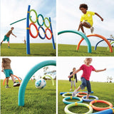 Foam Swimming Pool Noodle - 3x Swimming Pool Noodle Stick Water Float Aid Strip Blue or Red Summer & Swimming - Tophatter Daily Deals
