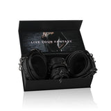 Thigh and Wrist Cuff Set – Durable Faux Leather BDSM Restraint Accessory > Bondage Gear > Restraints - Tophatter Daily Deals
