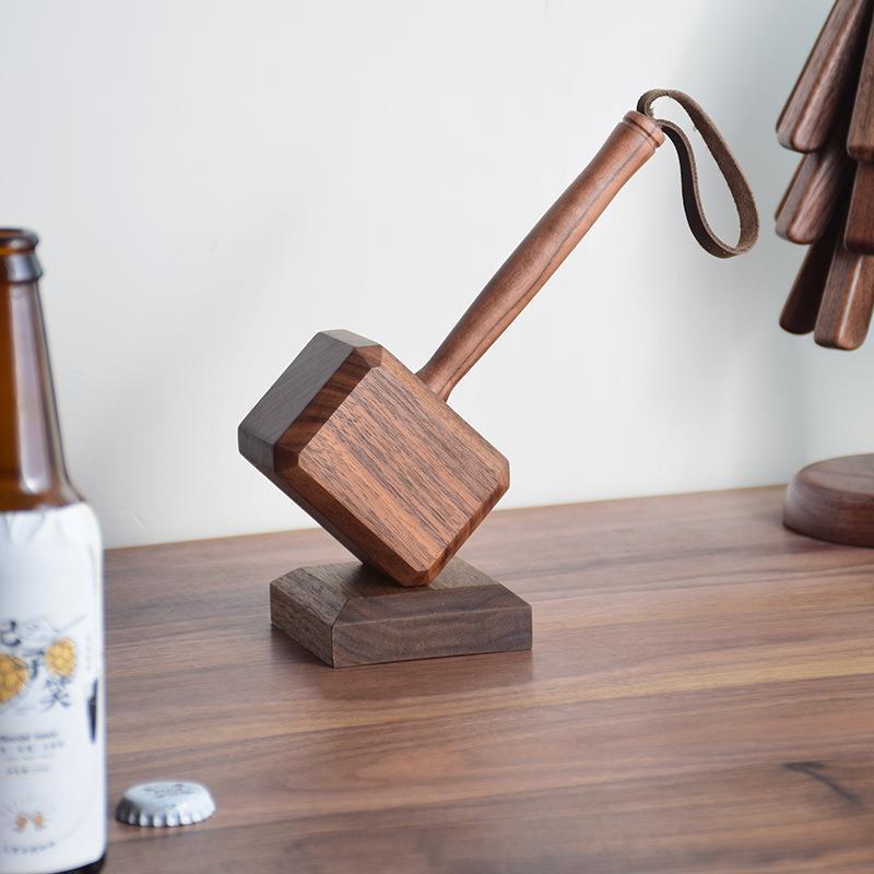 Thor Hammer Beer Bottle Opener Decor - Tophatter Daily Deals