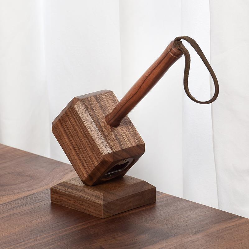 Thor Hammer Beer Bottle Opener Decor - Tophatter Daily Deals