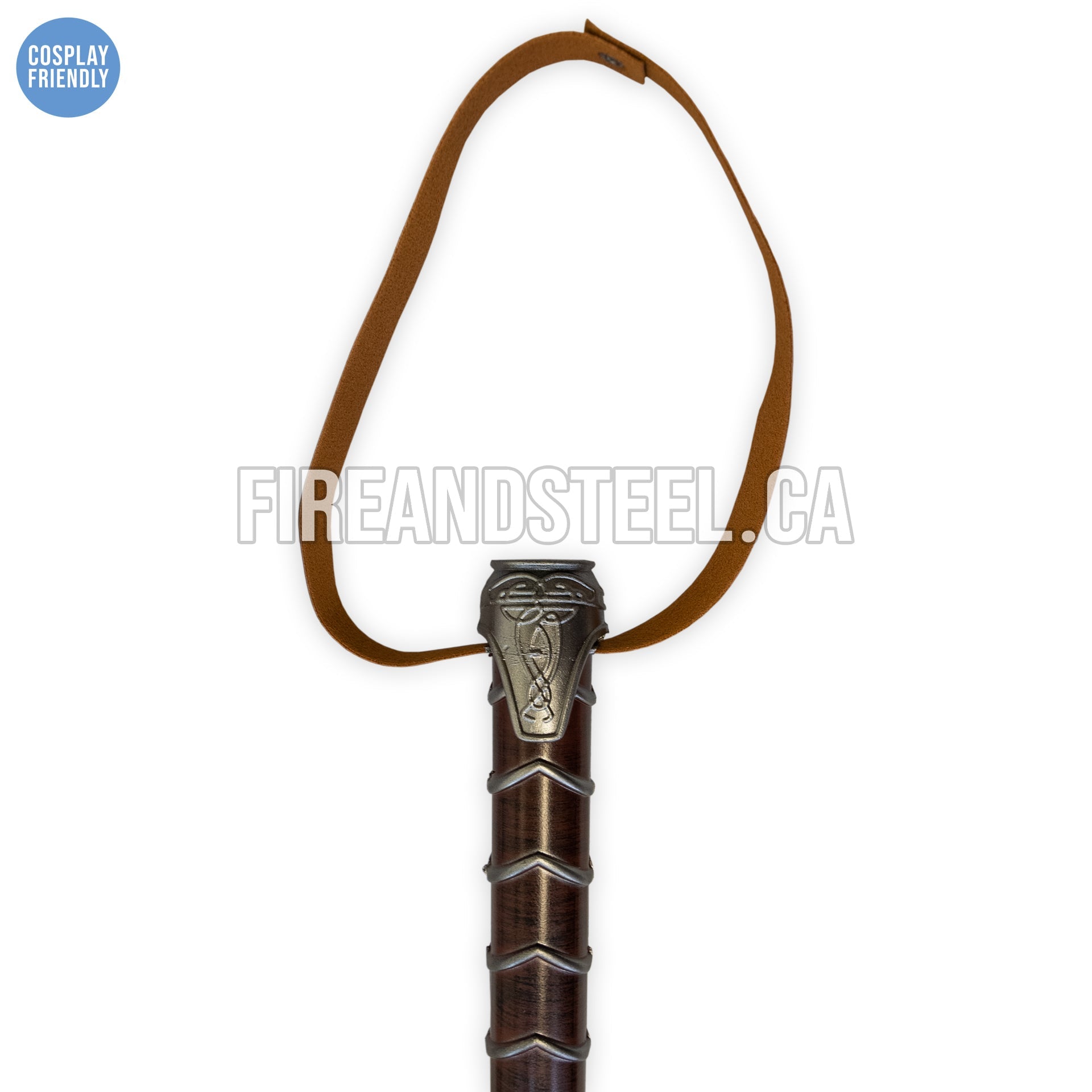 Thor's reconstituted "Mjolnir" Hammer (High Density Foam) Movie Sword - Tophatter Daily Deals