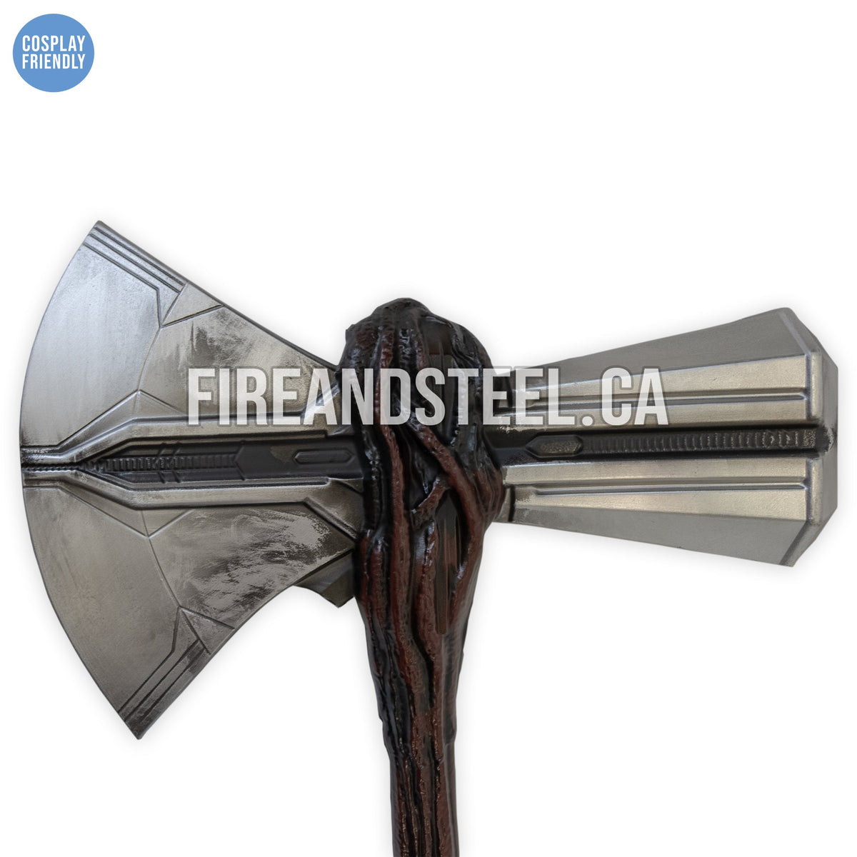Thor's "Stormbreaker" Axe (High Density Foam) Movie Sword - Tophatter Daily Deals