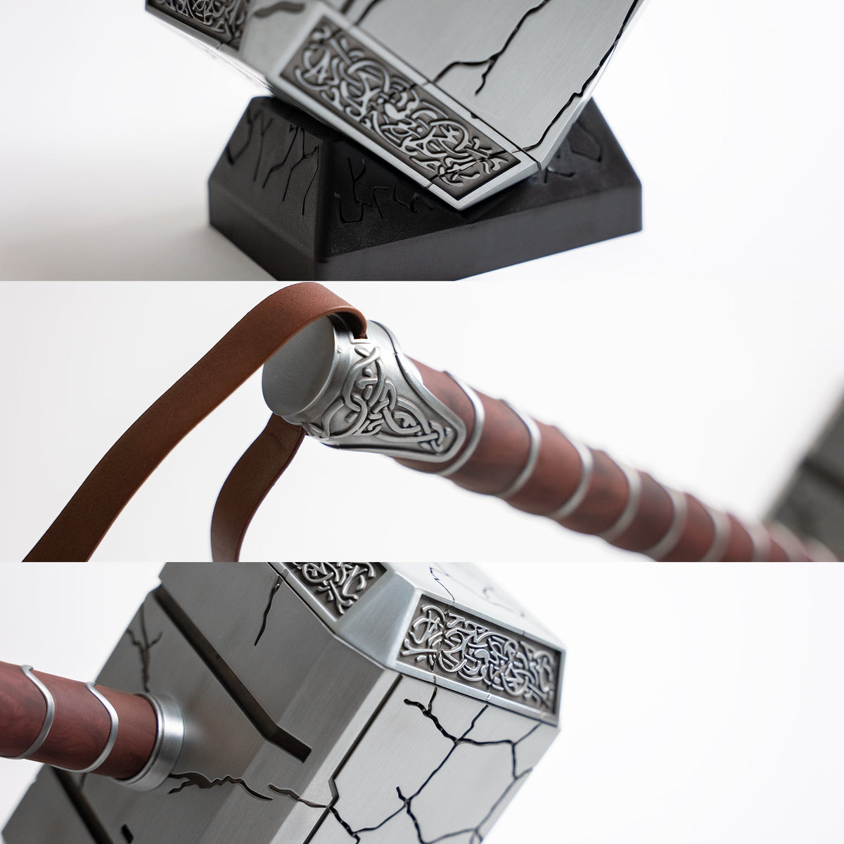 Thor's reconstituted "Mjolnir" Hammer (LED) Movie/TV show weapons - Tophatter Daily Deals
