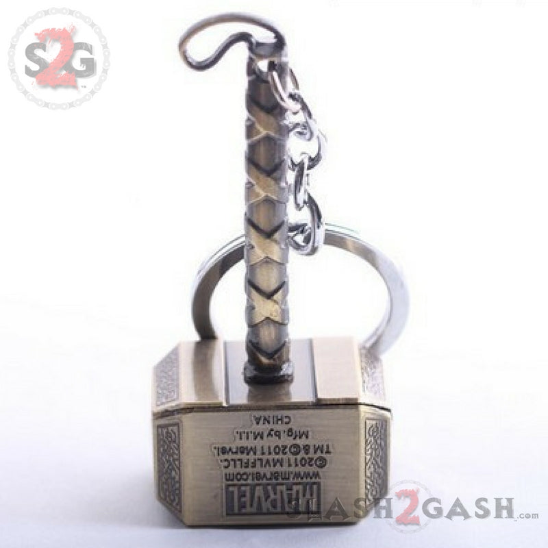 Marvel The Avengers Thor Thor's Hammer Metal Keyring Keychain Key Chain - Tophatter Daily Deals