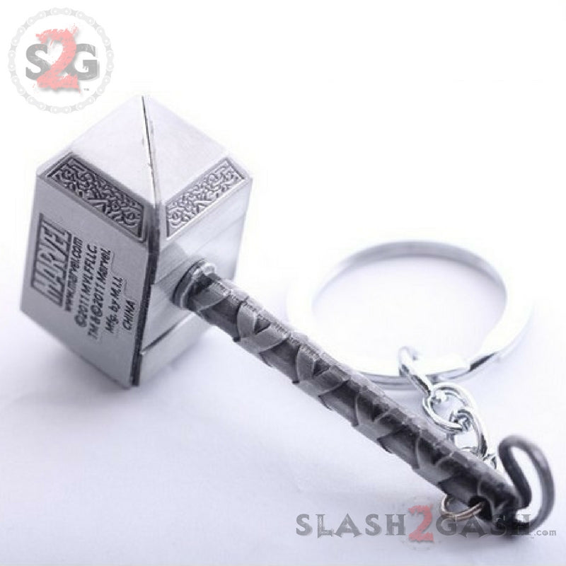 Marvel The Avengers Thor Thor's Hammer Metal Keyring Keychain Key Chain - Tophatter Daily Deals
