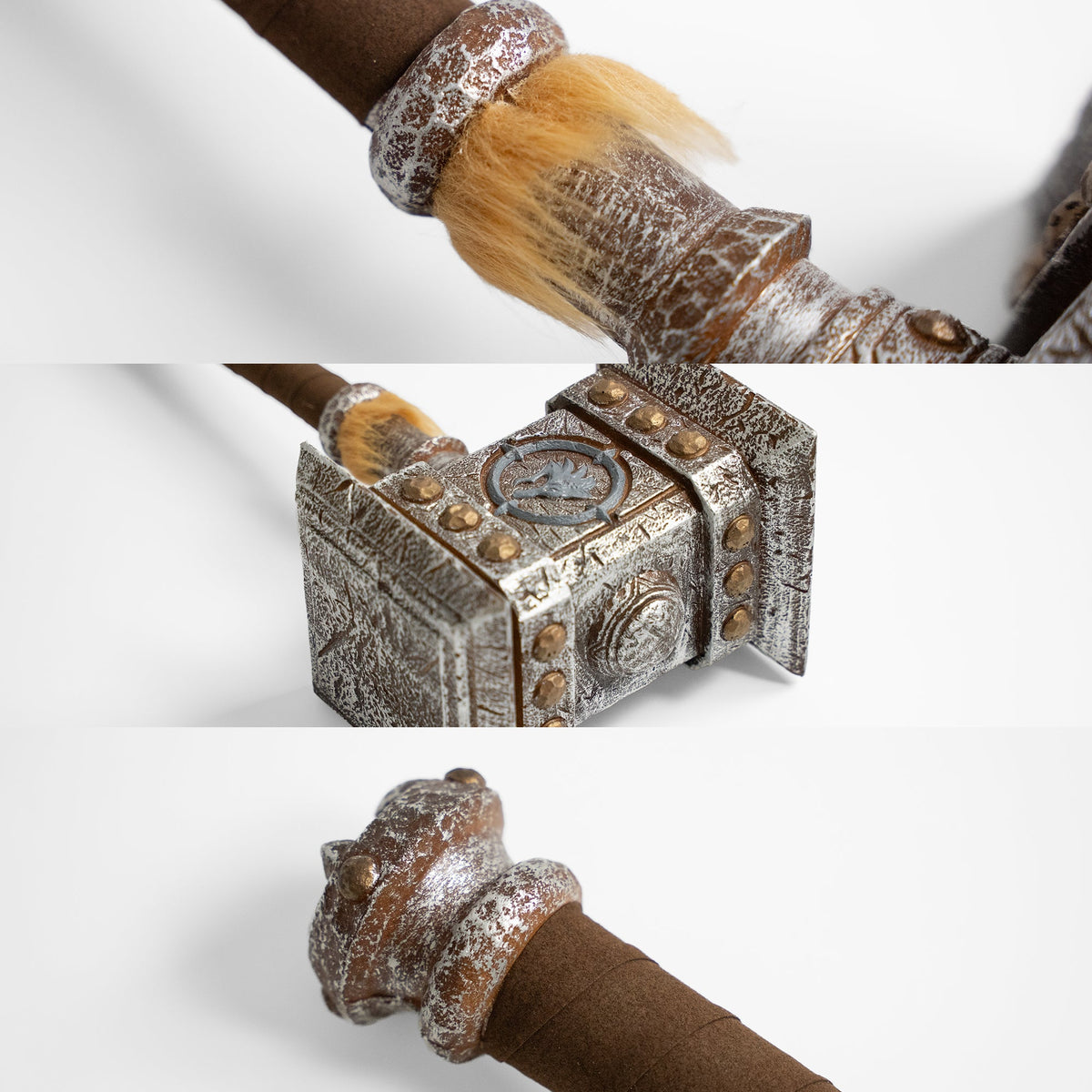 Thrall's Doomhammer (High Density Foam) Video Game Sword - Tophatter Daily Deals
