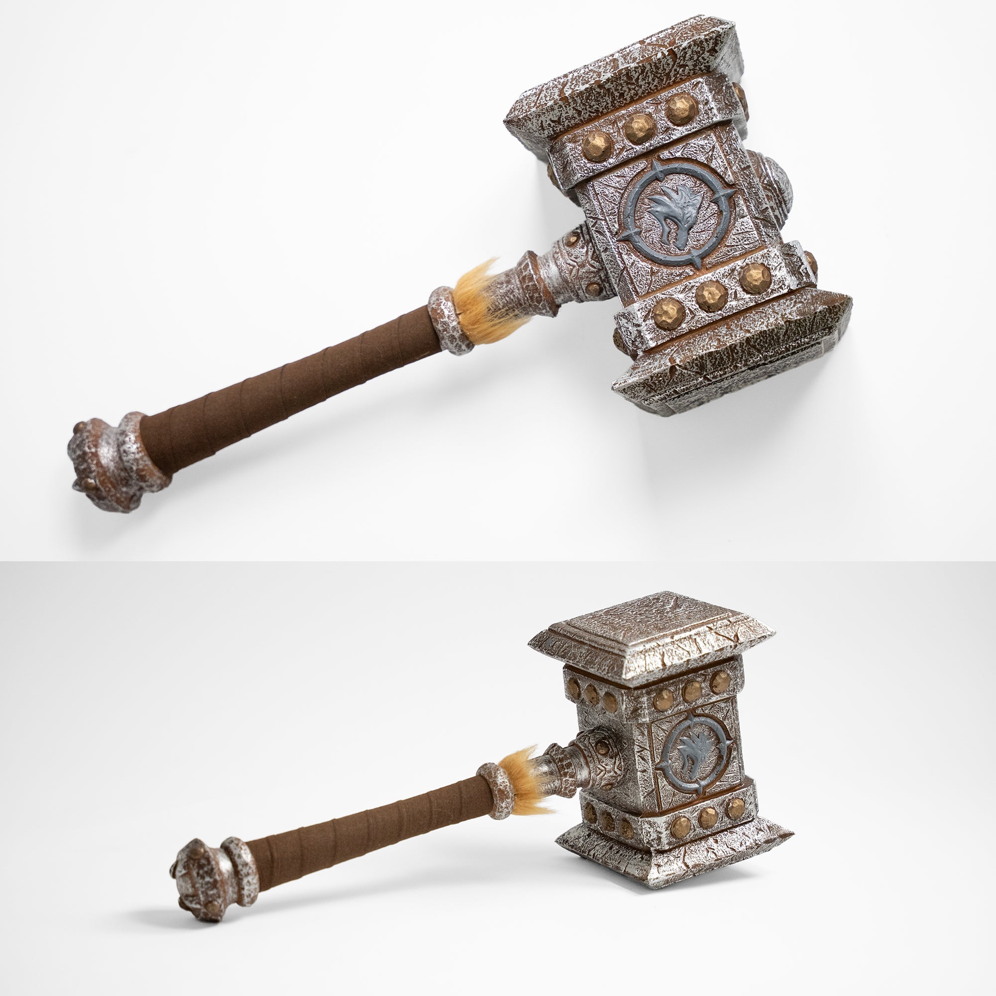 Thrall's Doomhammer (High Density Foam) Video Game Sword - Tophatter Daily Deals