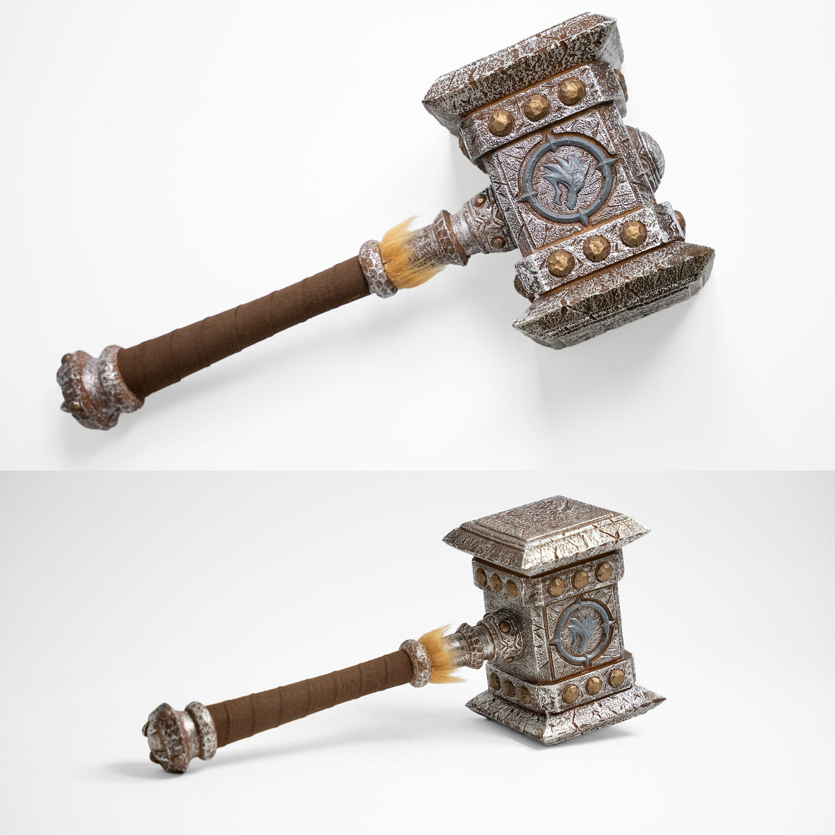 Thrall's Doomhammer (High Density Foam) Video Game Sword - Tophatter Daily Deals
