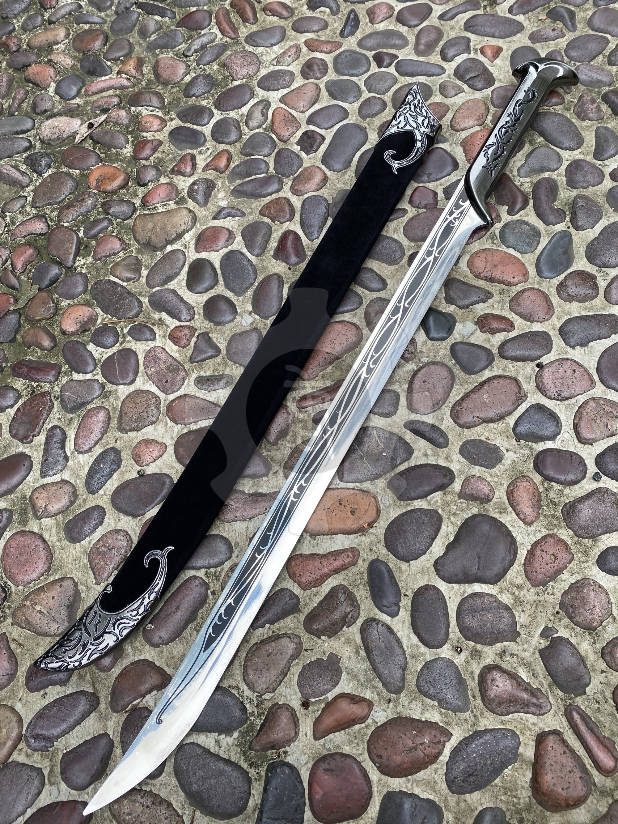 Thranduil's Elf King Sword Life-size Cosplay Prop Metal Replica - Tophatter Daily Deals