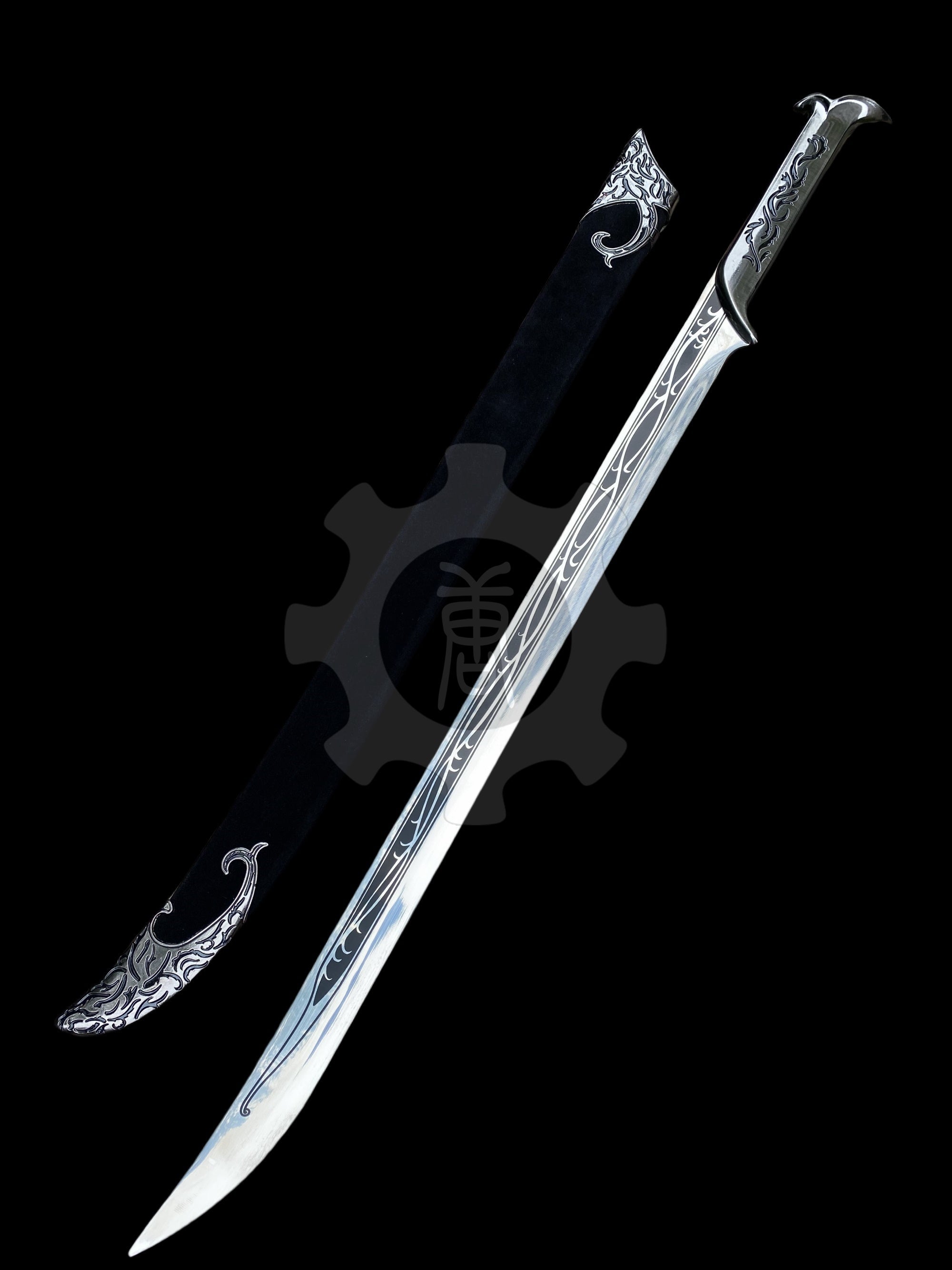 Thranduil's Elf King Sword Life-size Cosplay Prop Metal Replica - Tophatter Daily Deals