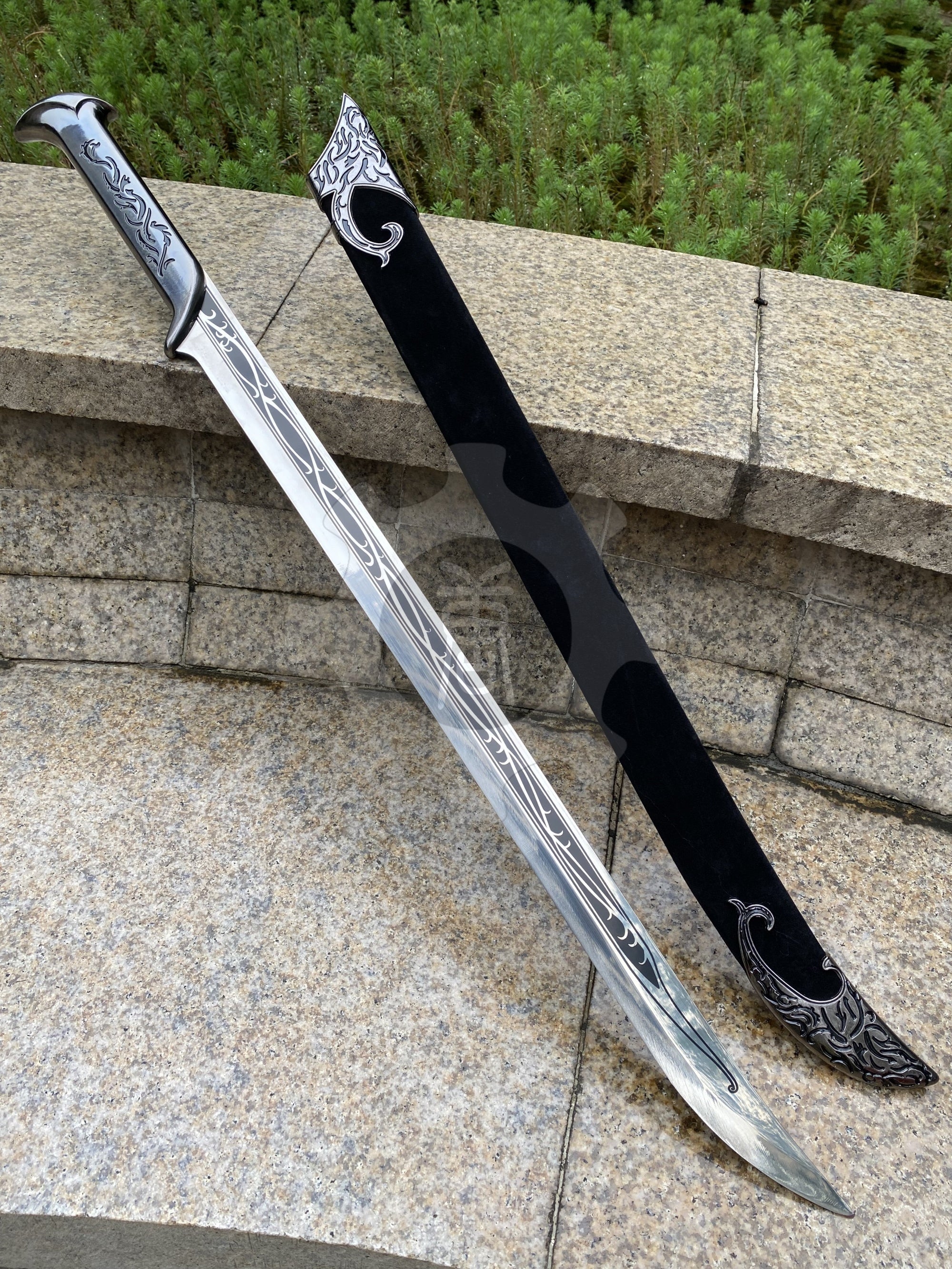 Thranduil's Elf King Sword Life-size Cosplay Prop Metal Replica - Tophatter Daily Deals