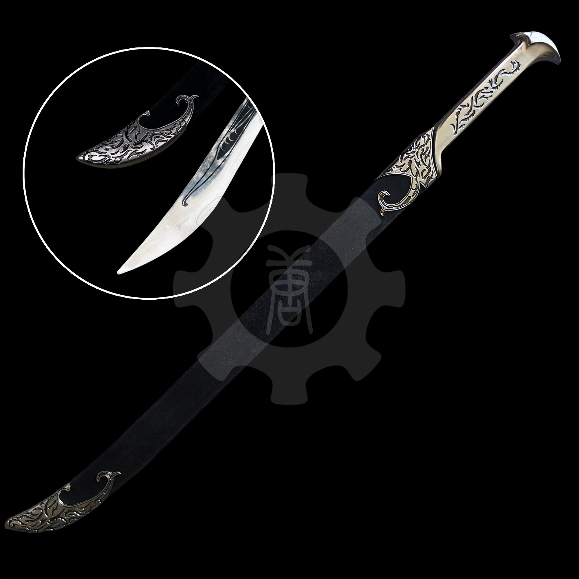 Thranduil's Elf King Sword Life-size Cosplay Prop Metal Replica - Tophatter Daily Deals