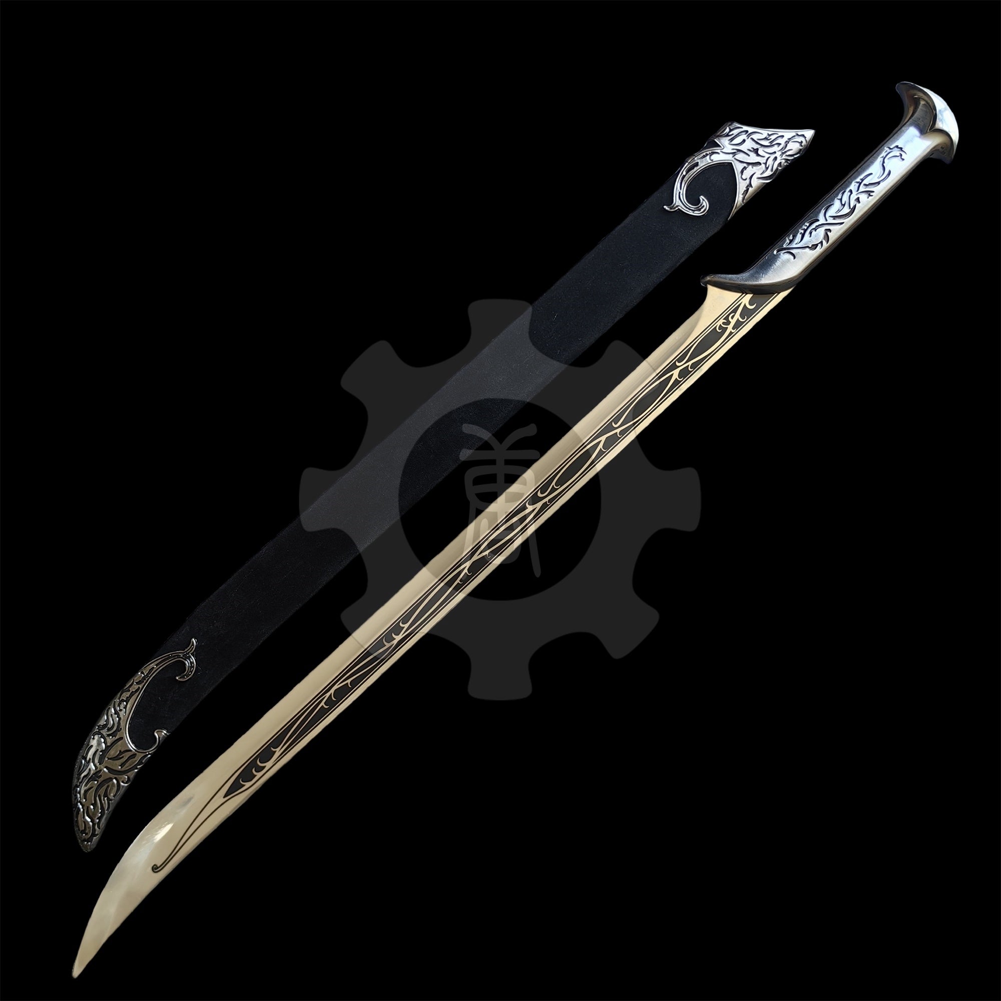 Thranduil's Elf King Sword Life-size Cosplay Prop Metal Replica - Tophatter Daily Deals
