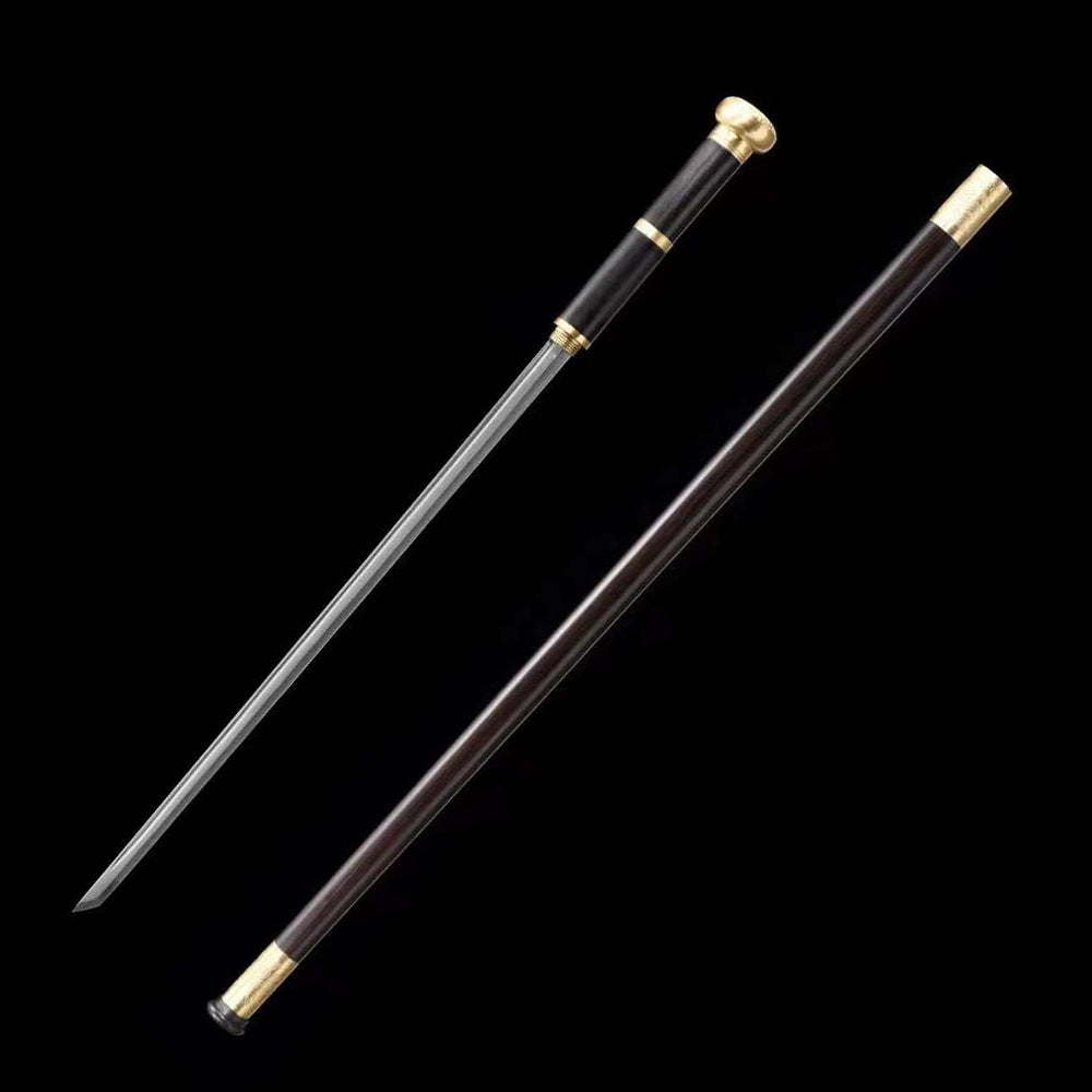 Three Dragons Playing with Pearls Cane Sword - Tophatter Daily Deals