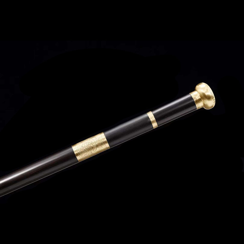 Three Dragons Playing with Pearls Cane Sword - Tophatter Daily Deals