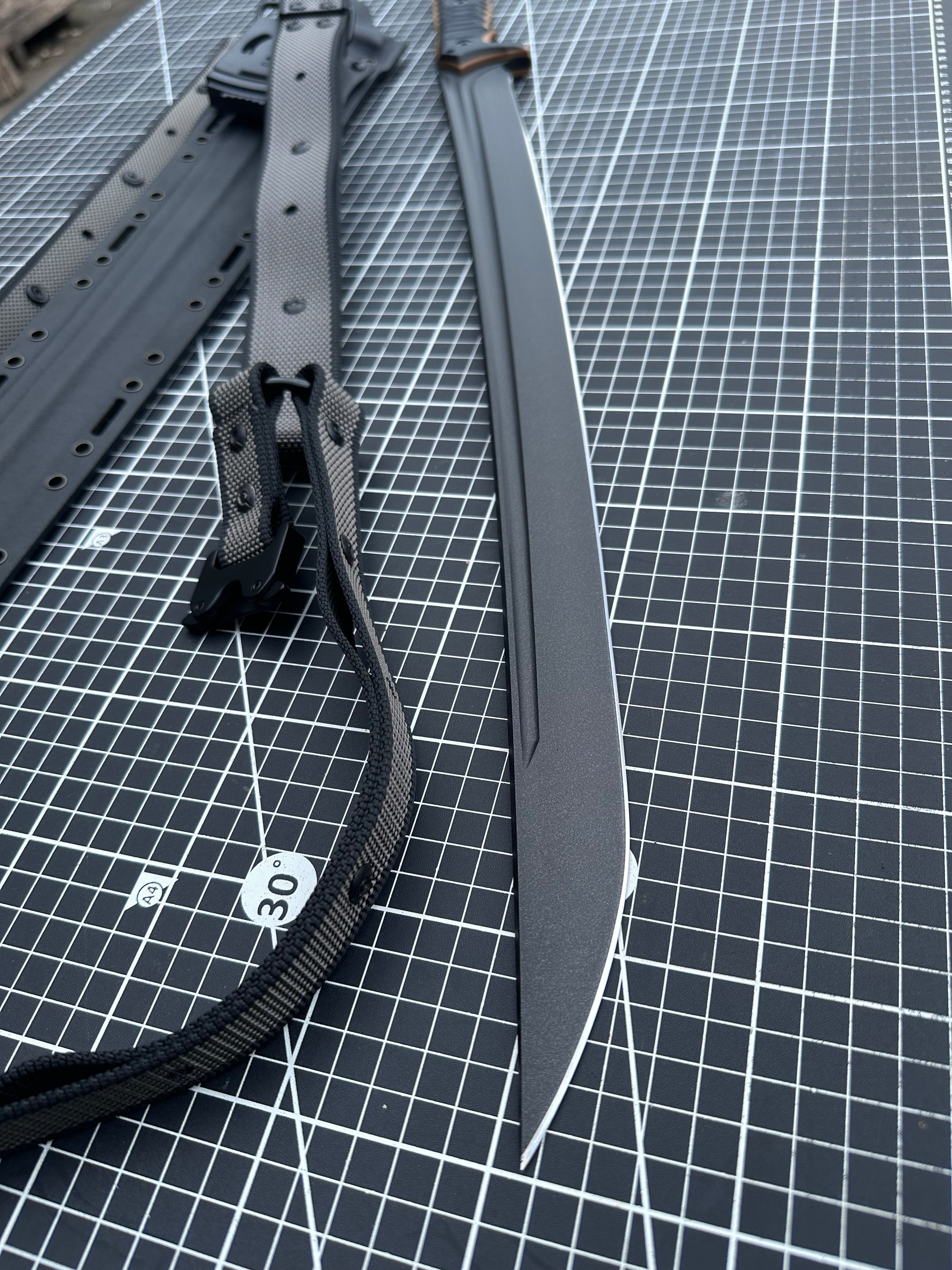 Three Point Harness Tactical Wakizashi - Tophatter Daily Deals
