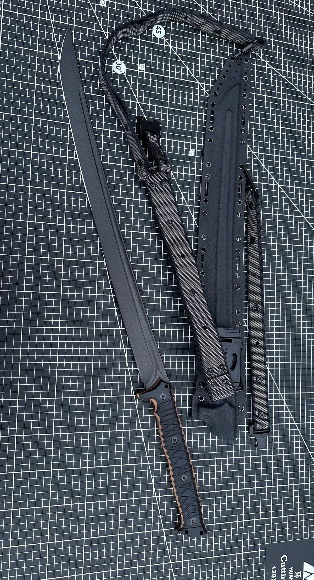 Three Point Harness Tactical Wakizashi - Tophatter Daily Deals