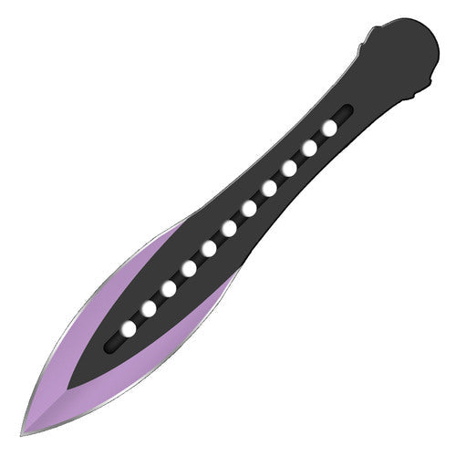 6" Ninja Throwing Knives with Sheath 6 PC Set - Asst. Colors Knife-Thrower - Tophatter Daily Deals