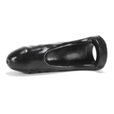 Thug Double Fucker Black - Thick Girth Silicone Penetrator - 8 Inch > Sex Toys For Men > Penis Sleeves - Tophatter Daily Deals