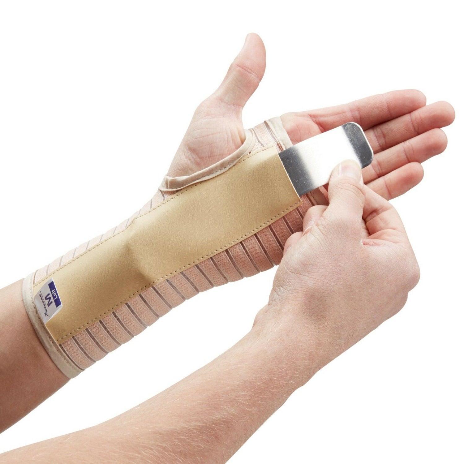 Boots Wrist Brace - Breathable Wrist Support Splint for Sprain Injury Carpal Tunnel Pain Exercise & Fitness - Tophatter Daily Deals