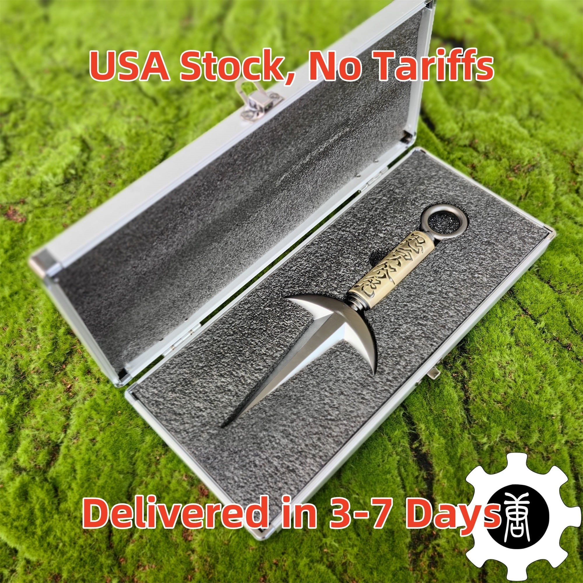 Flying God Kunai Metal Replica With Gift Box USA Stock - Tophatter Daily Deals