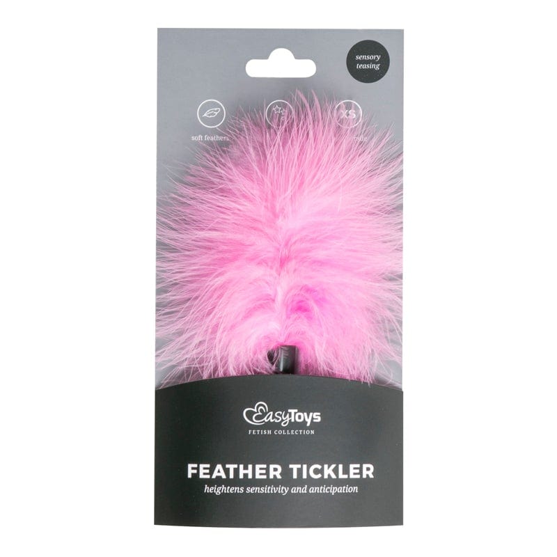 Tickler Pink Small Feather Teaser for Foreplay and Sensual Adventures > Bondage Gear > Ticklers - Tophatter Daily Deals