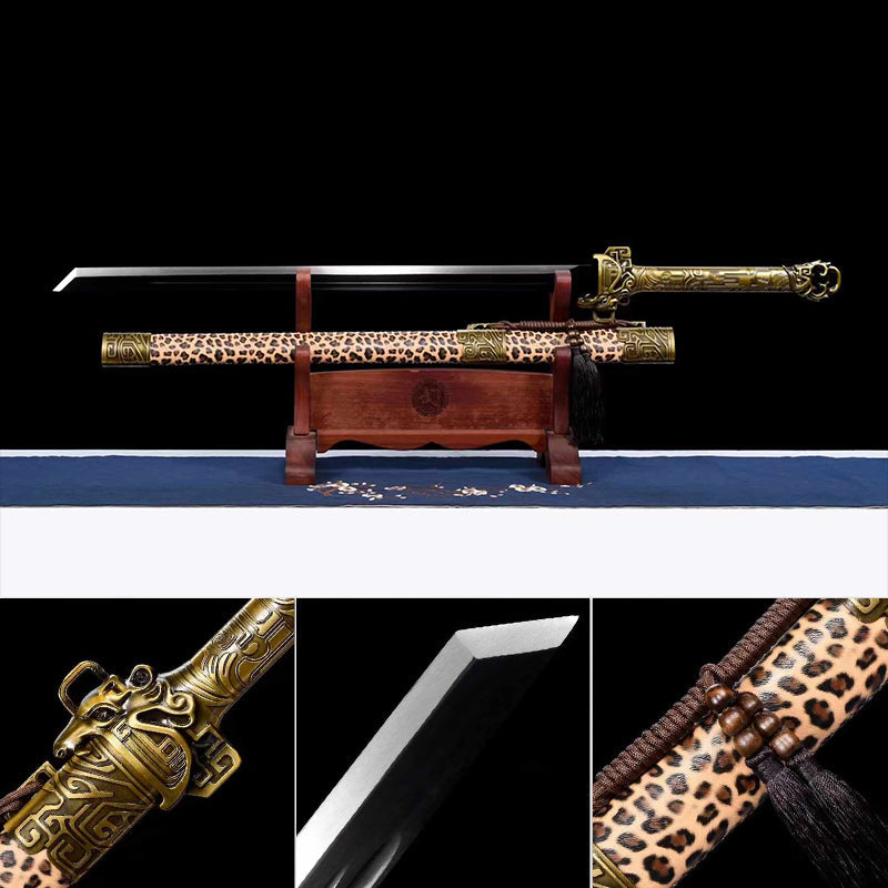 Tiger and Leopard Tang Sword - Tophatter Daily Deals