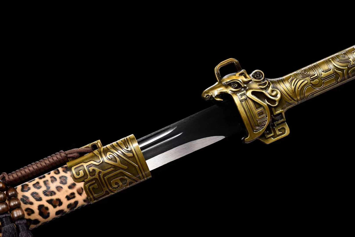 Tiger and Leopard Tang Sword - Tophatter Daily Deals