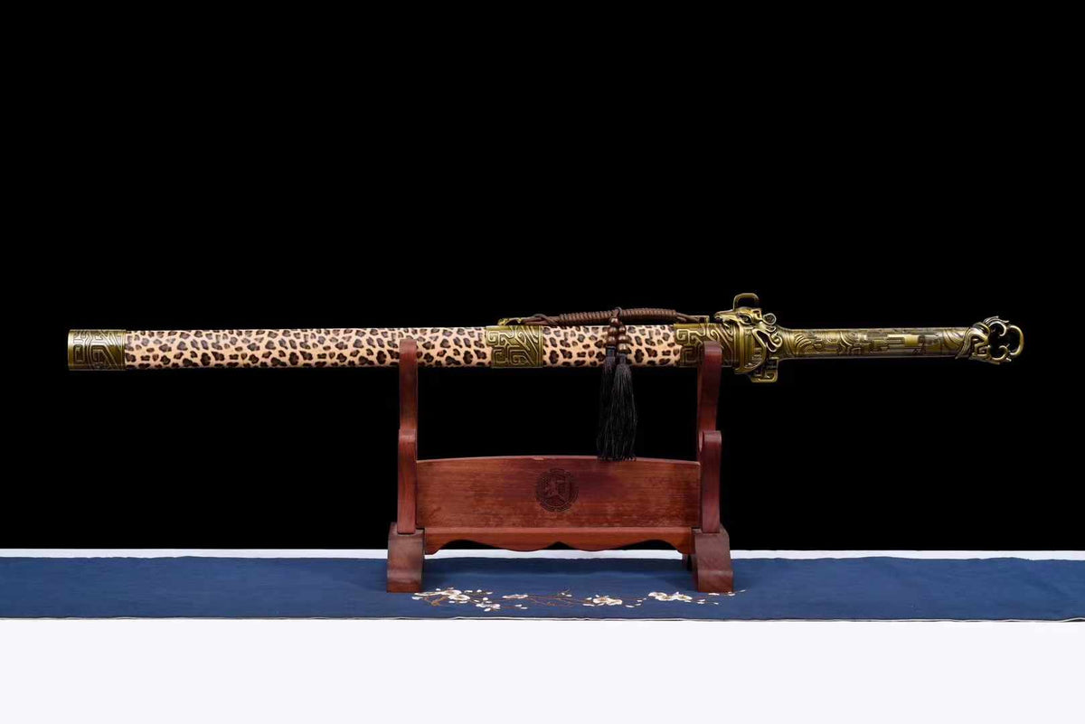 Tiger and Leopard Tang Sword - Tophatter Daily Deals