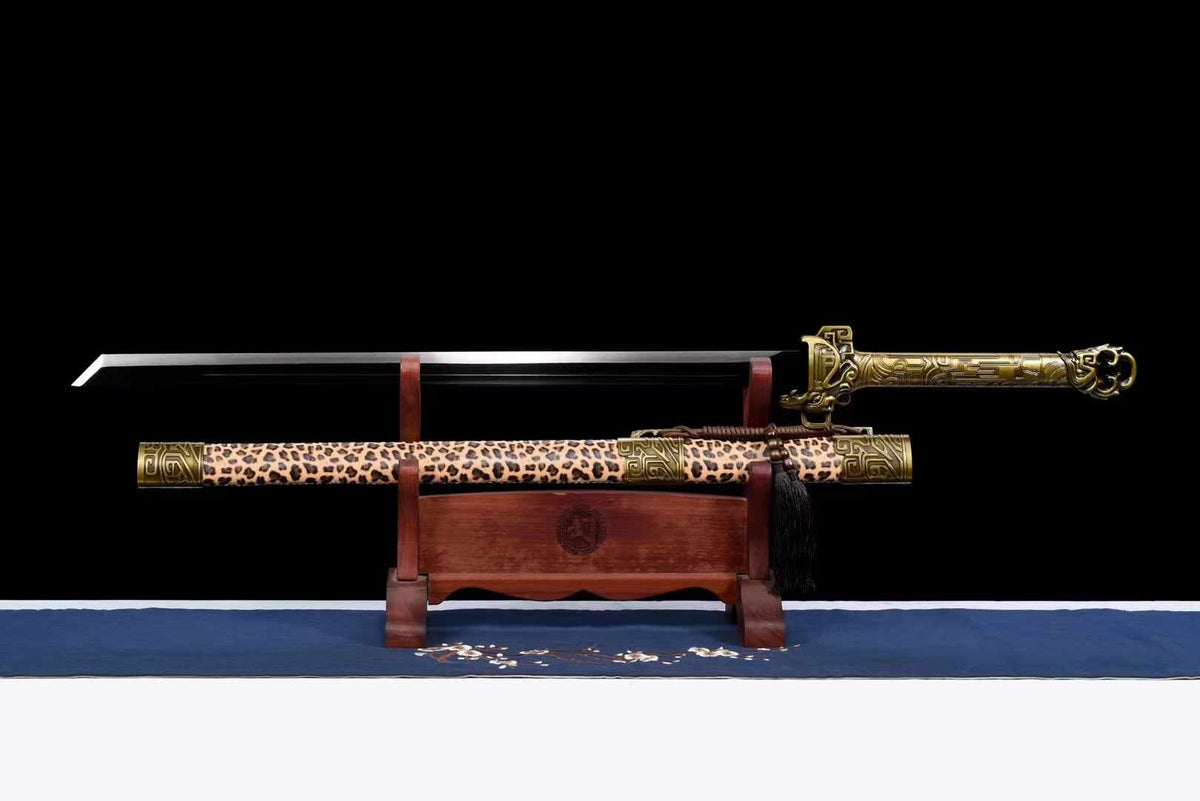 Tiger and Leopard Tang Sword - Tophatter Daily Deals