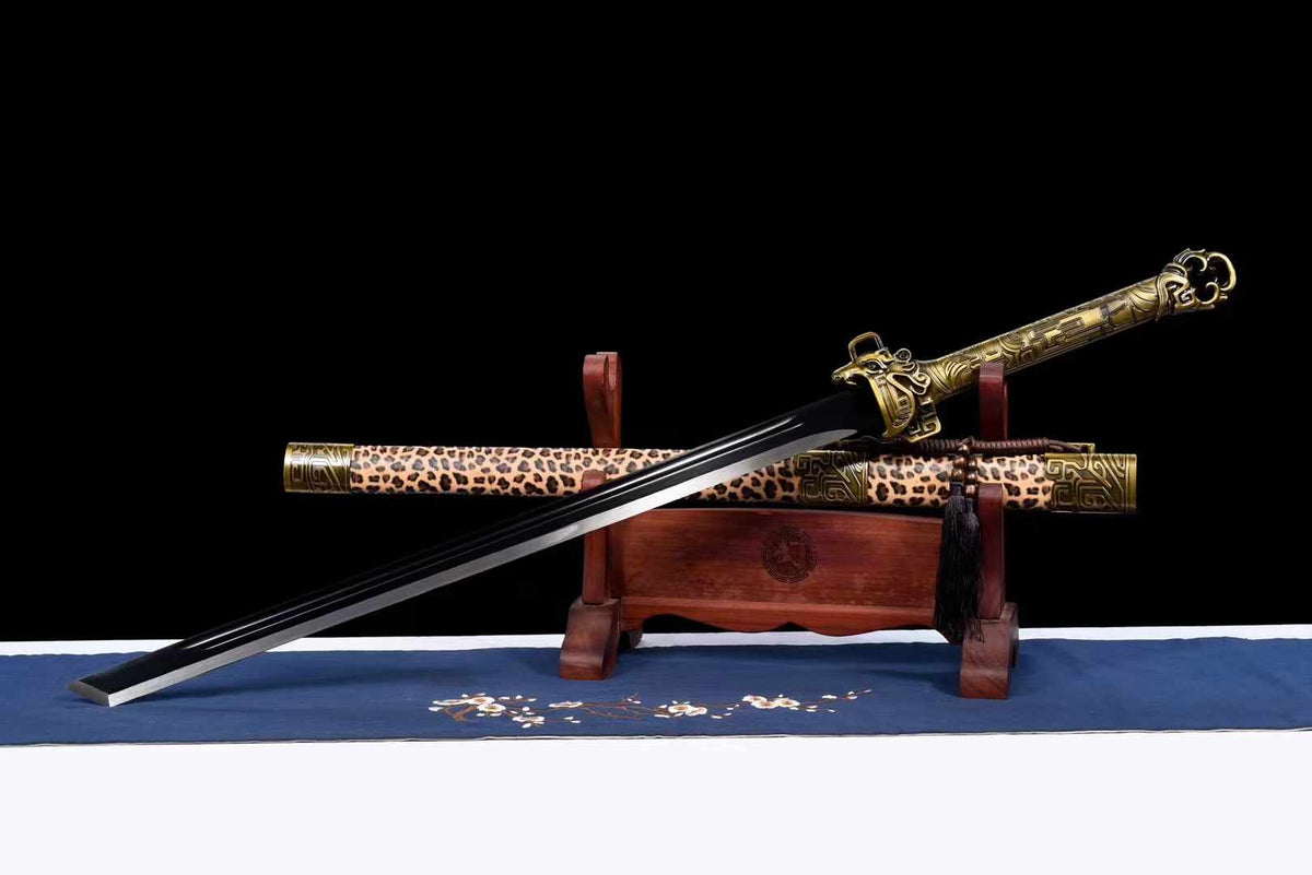 Tiger and Leopard Tang Sword - Tophatter Daily Deals