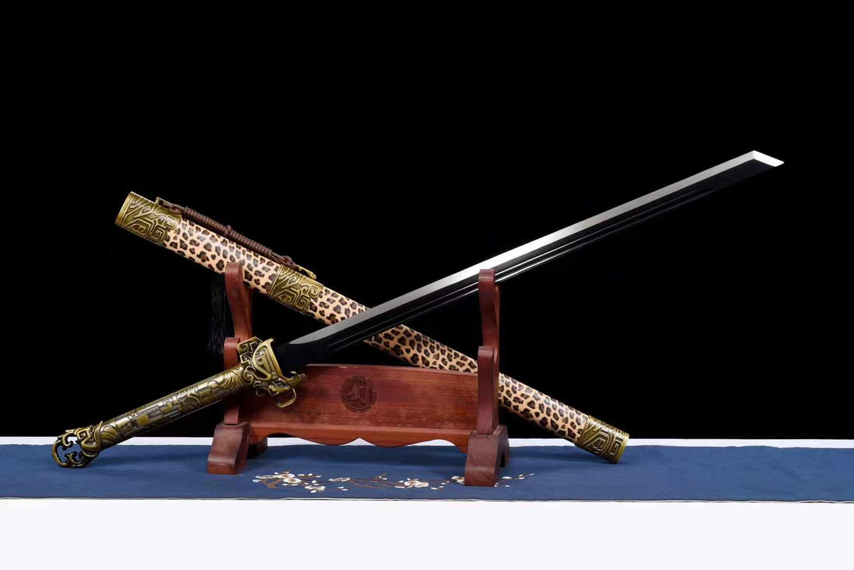 Tiger and Leopard Tang Sword - Tophatter Daily Deals