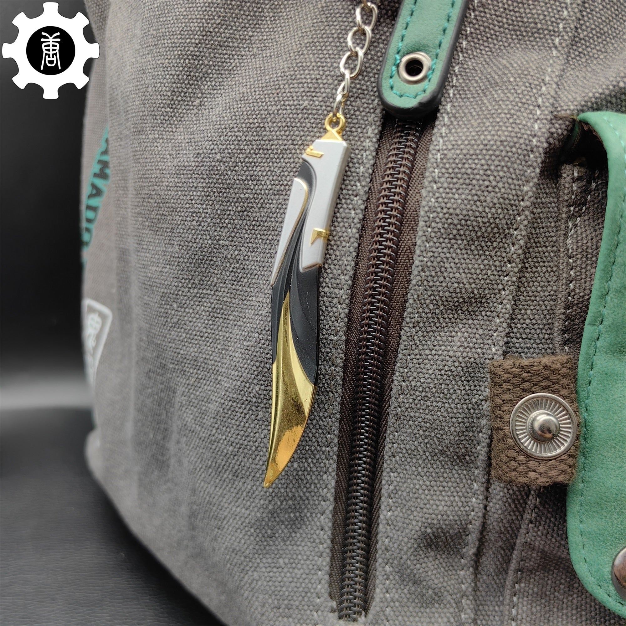 Mini Tilde Knife Tiny Keychain Metal Pendant 2 In 1 Pack - Tophatter Daily Deals