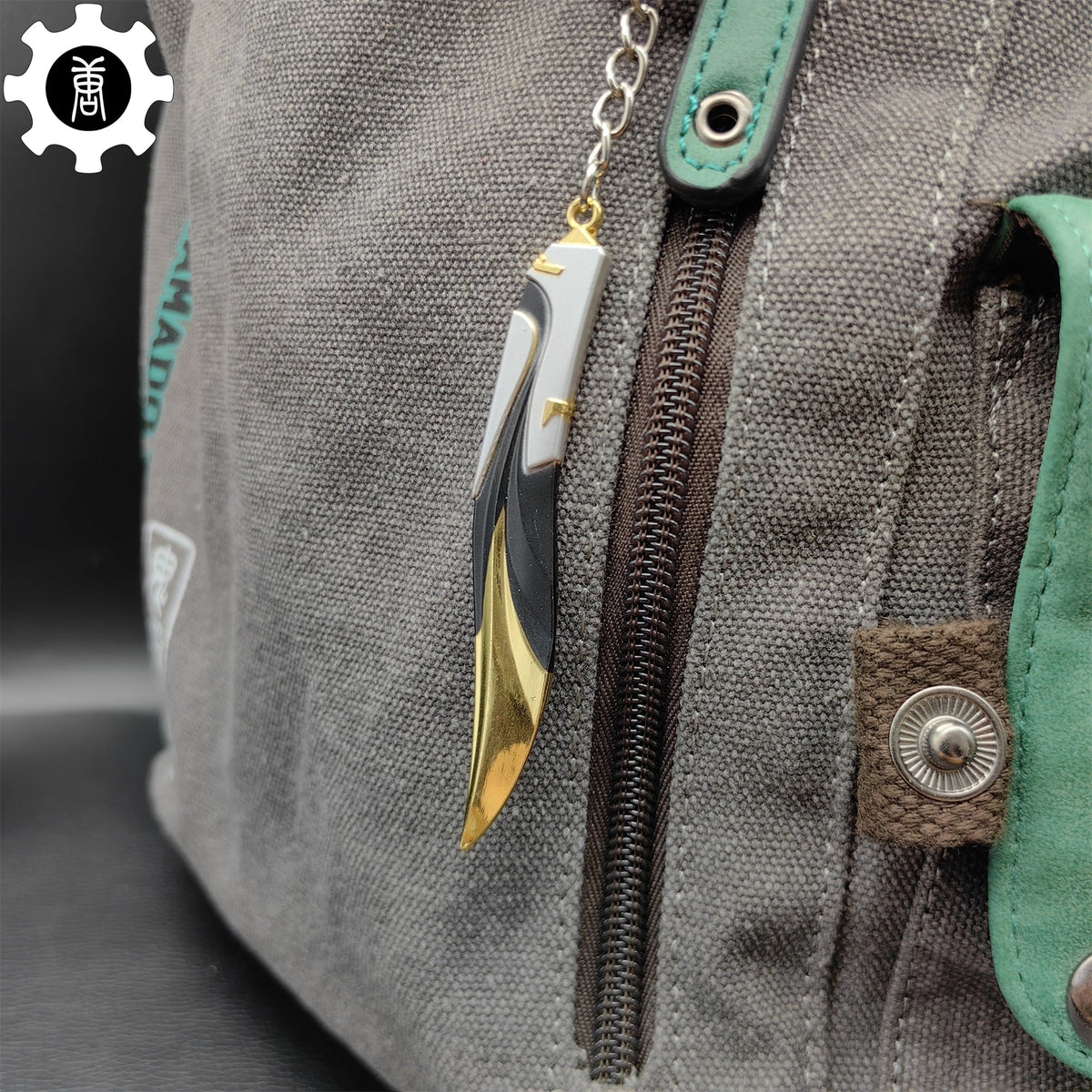 Mini Tilde Knife Tiny Keychain Metal Pendant 2 In 1 Pack - Tophatter Daily Deals