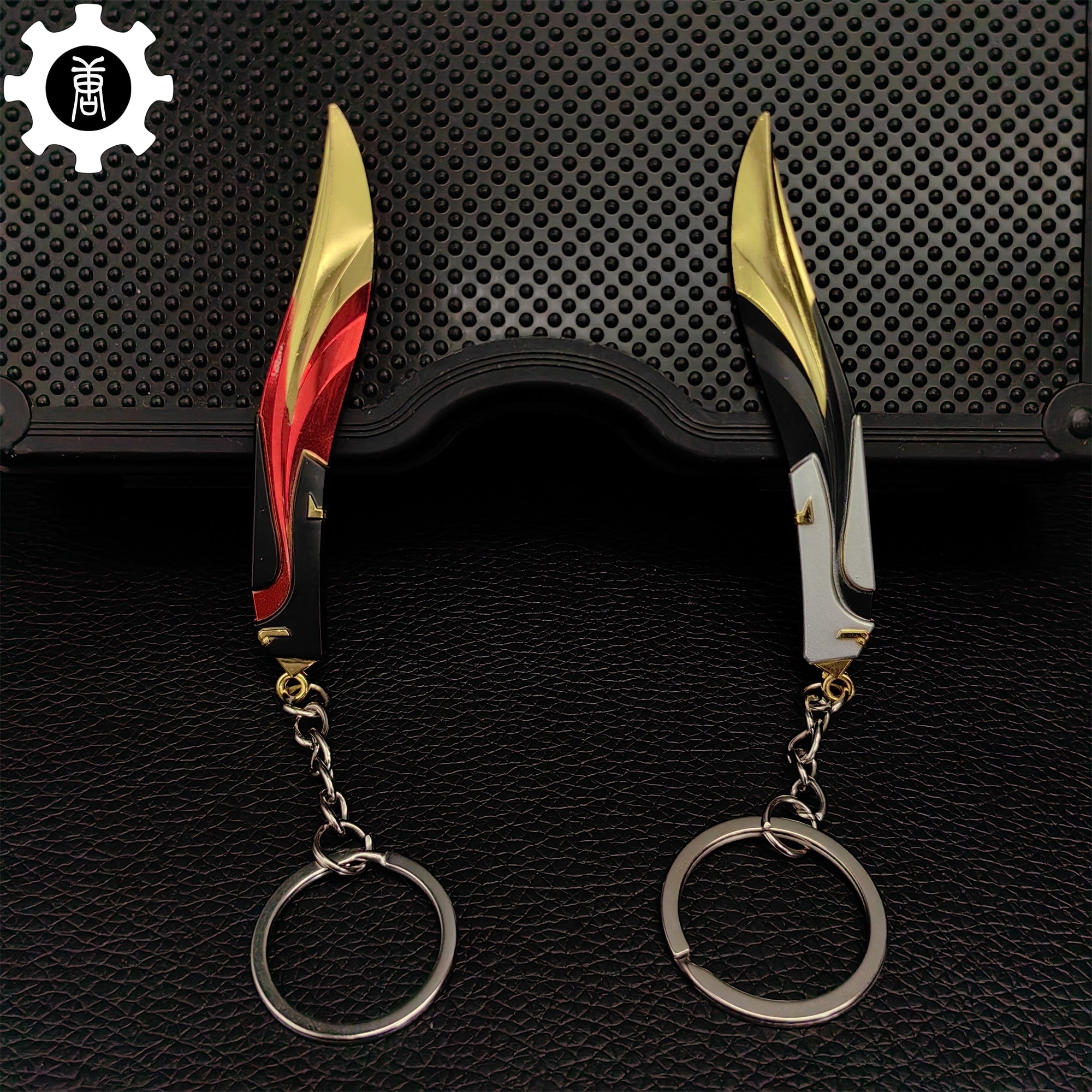 Mini Tilde Knife Tiny Keychain Metal Pendant 2 In 1 Pack - Tophatter Daily Deals