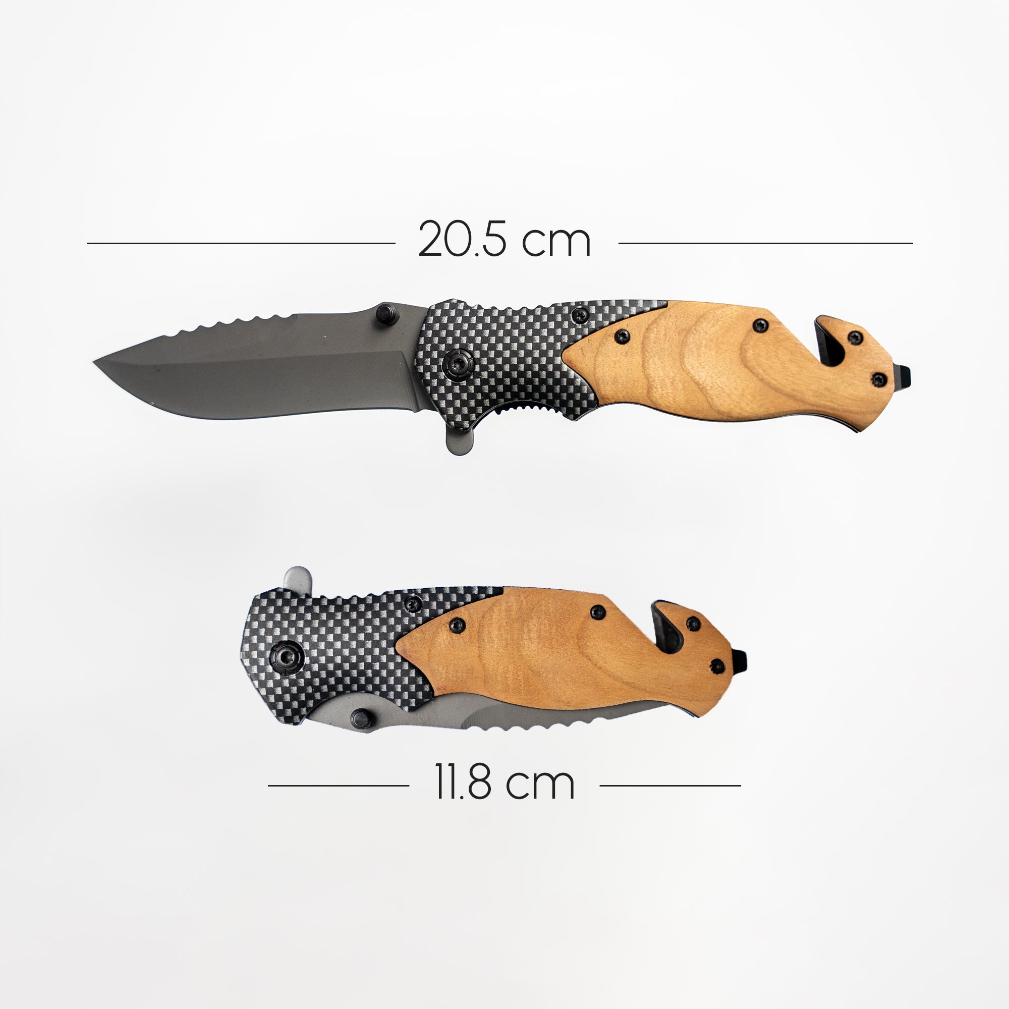 Fire and Steel - Timber Folding Knife Fire and Steel Exclusive - Tophatter Daily Deals