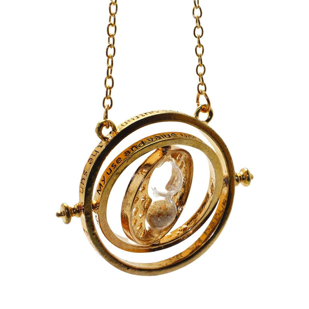 Harry Potter Necklace Time Turner - Hermione Converter Sand Spin Necklace Pendant Retro Festive & Franchise - Tophatter Daily Deals