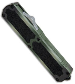 Titan OTF Knife Camo D/A Auto Switchblade - Black Tanto Plain Serrated Edge - Black Knife-OTF - Tophatter Daily Deals