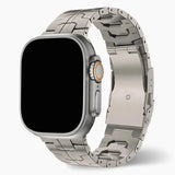 Titanium Watch Band Metal Link Strap Lightweight Comfort Silver - Tophatter Daily Deals