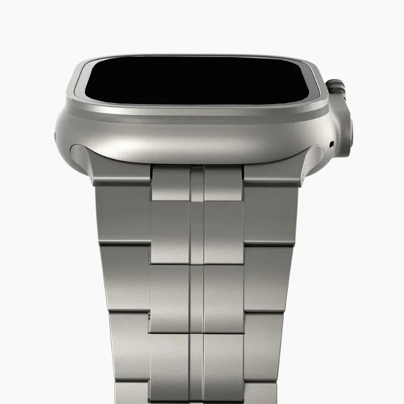 Titanium Watch Band Metal Link Strap Lightweight Comfort - Tophatter Daily Deals