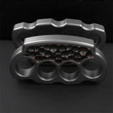Titanium Alloy Purple Copper Patch Knuckle Duster - Tophatter Daily Deals