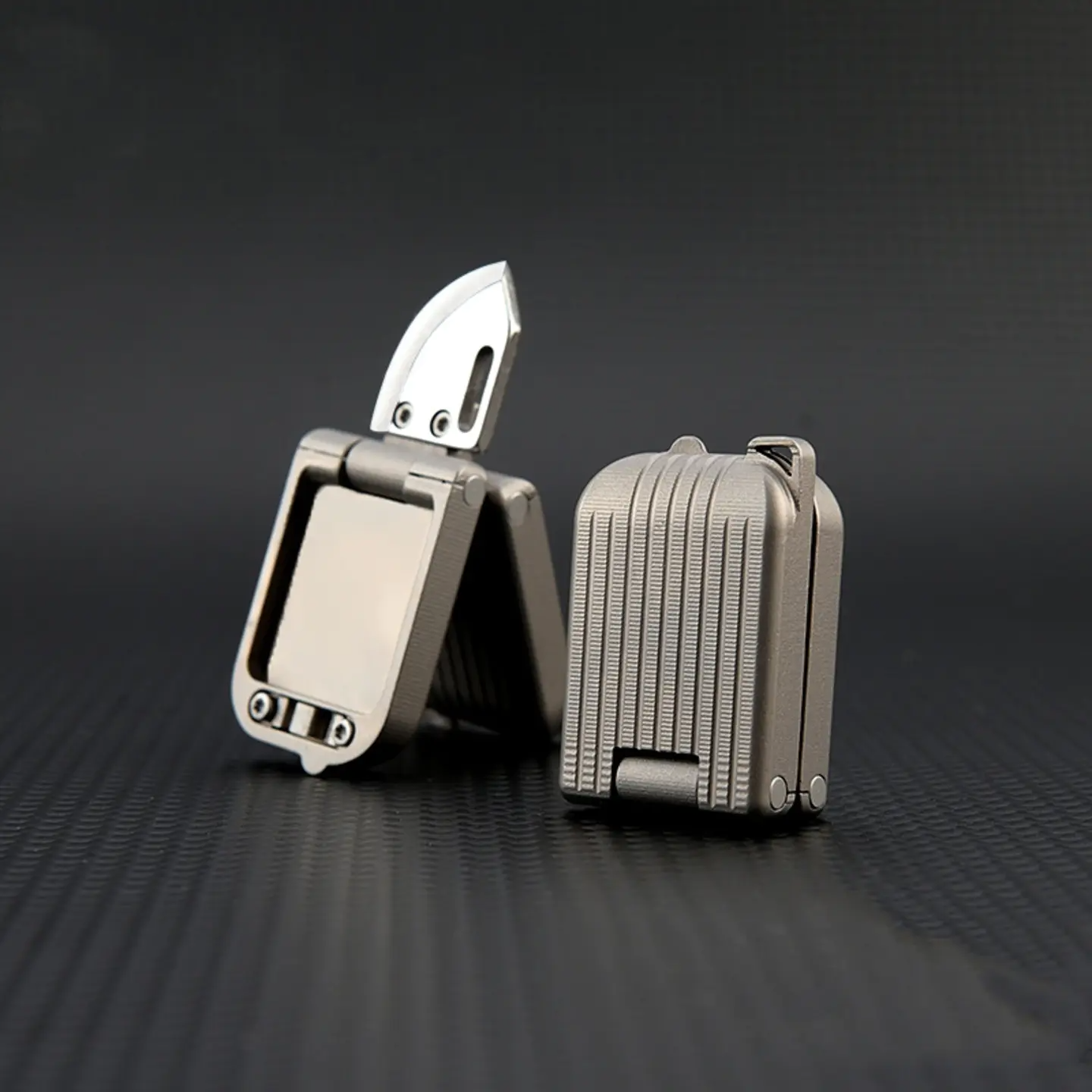Titanium Mini Luggage Pocket Knife - Tophatter Daily Deals