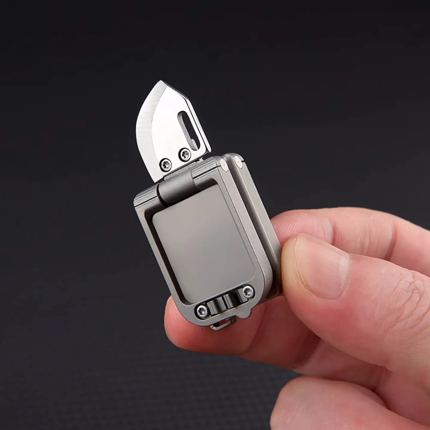 Titanium Mini Luggage Pocket Knife - Tophatter Daily Deals