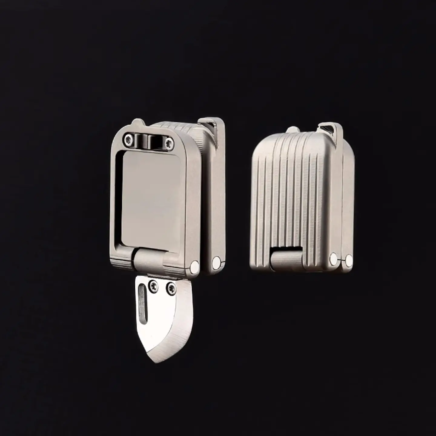 Titanium Mini Luggage Pocket Knife - Tophatter Daily Deals