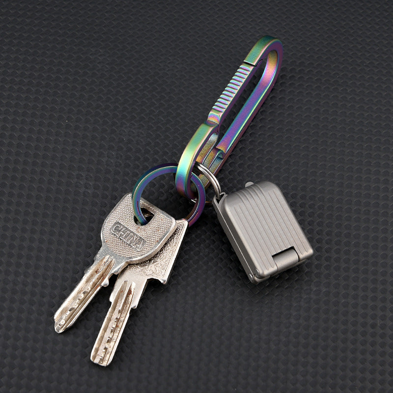 Titanium Mini Luggage Pocket Knife - Tophatter Daily Deals