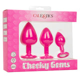 Cheeky Gems – Anal Training Kit with Three Graduated Anal Plugs > Anal Range > Butt Plug Kits - Tophatter Daily Deals