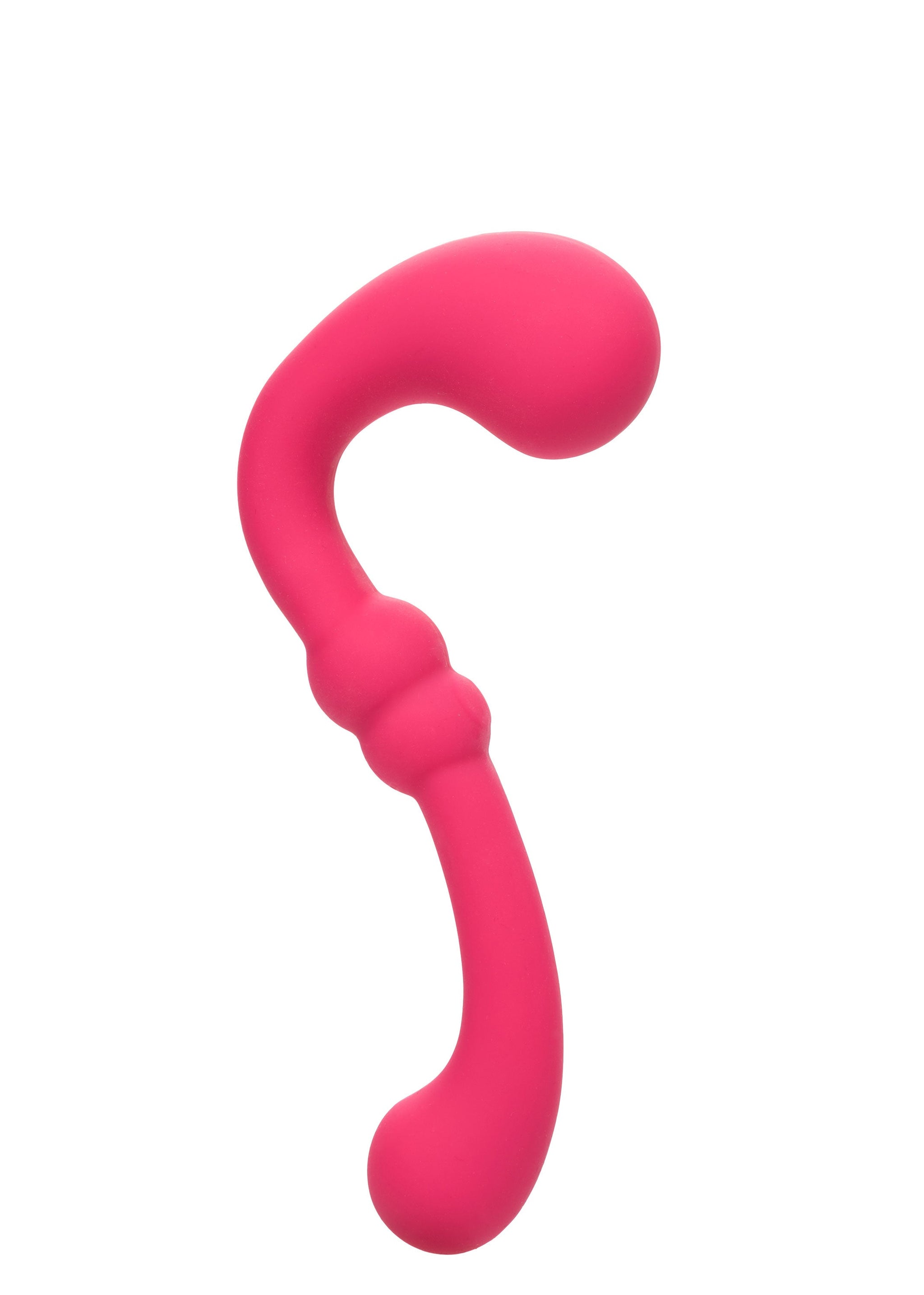 Pretty Little Wands Curvy Slim Pink Silicone Massager with 10 Speeds > Vibrators > Standard Vibrators - Tophatter Daily Deals
