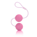 First Time Love Balls Duo Lover Pink 1.25 Inch Sculpted Kegel Balls with Retrieval Cord > Sex Toys For Ladies > Kegel Exercise - Tophatter Daily Deals