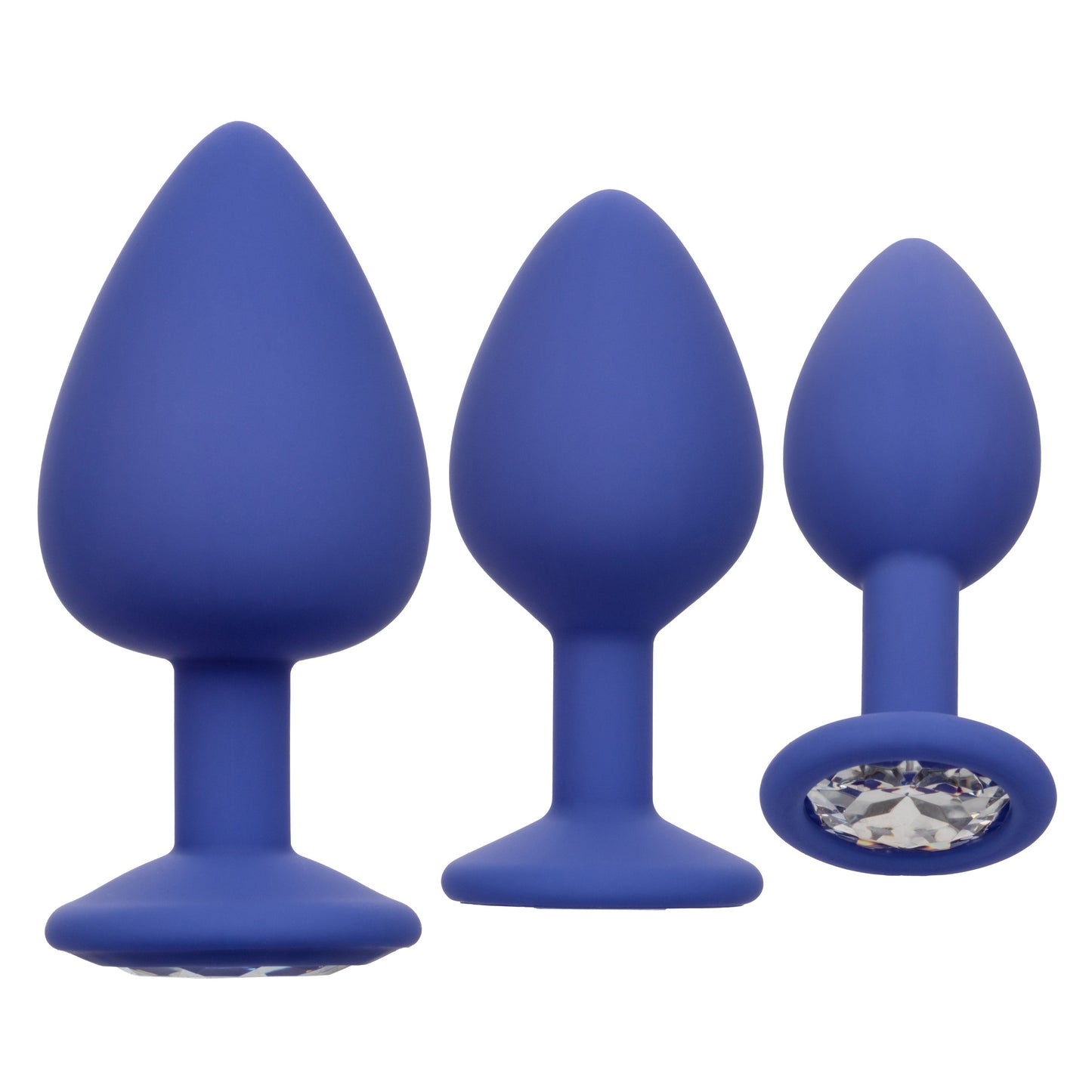 Cheeky Gems – Anal Training Kit with Three Graduated Anal Plugs > Anal Range > Butt Plug Kits - Tophatter Daily Deals